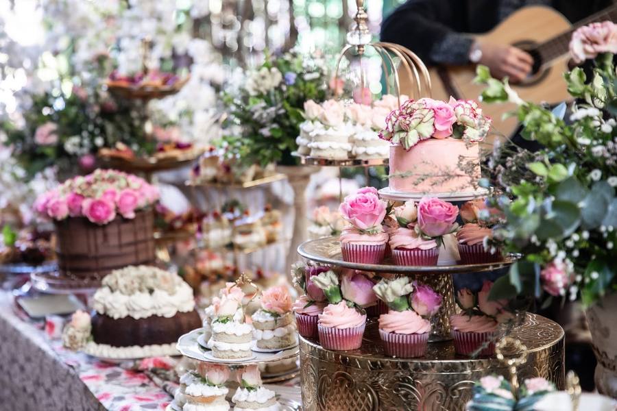 Dessert table and celebration